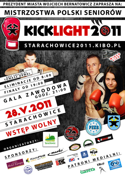 Mistrzostwa Polski Seniorów Kick Light Starachowice 2011